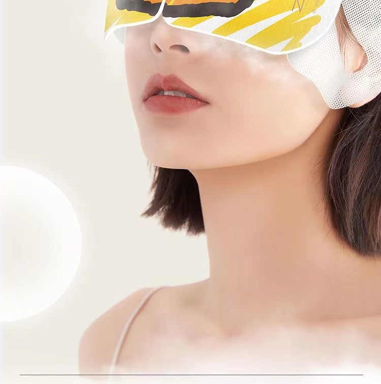 珍视明B.DUCK小黄鸭蒸汽眼罩热敷缓解疲劳睡眠遮光发热眼贴10片装详情5