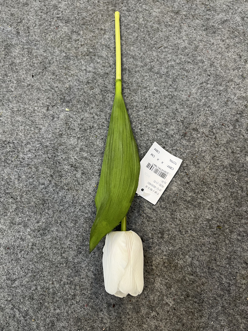 ins韩式仿真花束手感保湿郁金香家居装饰花摄影道具民宿高端摆花详情9