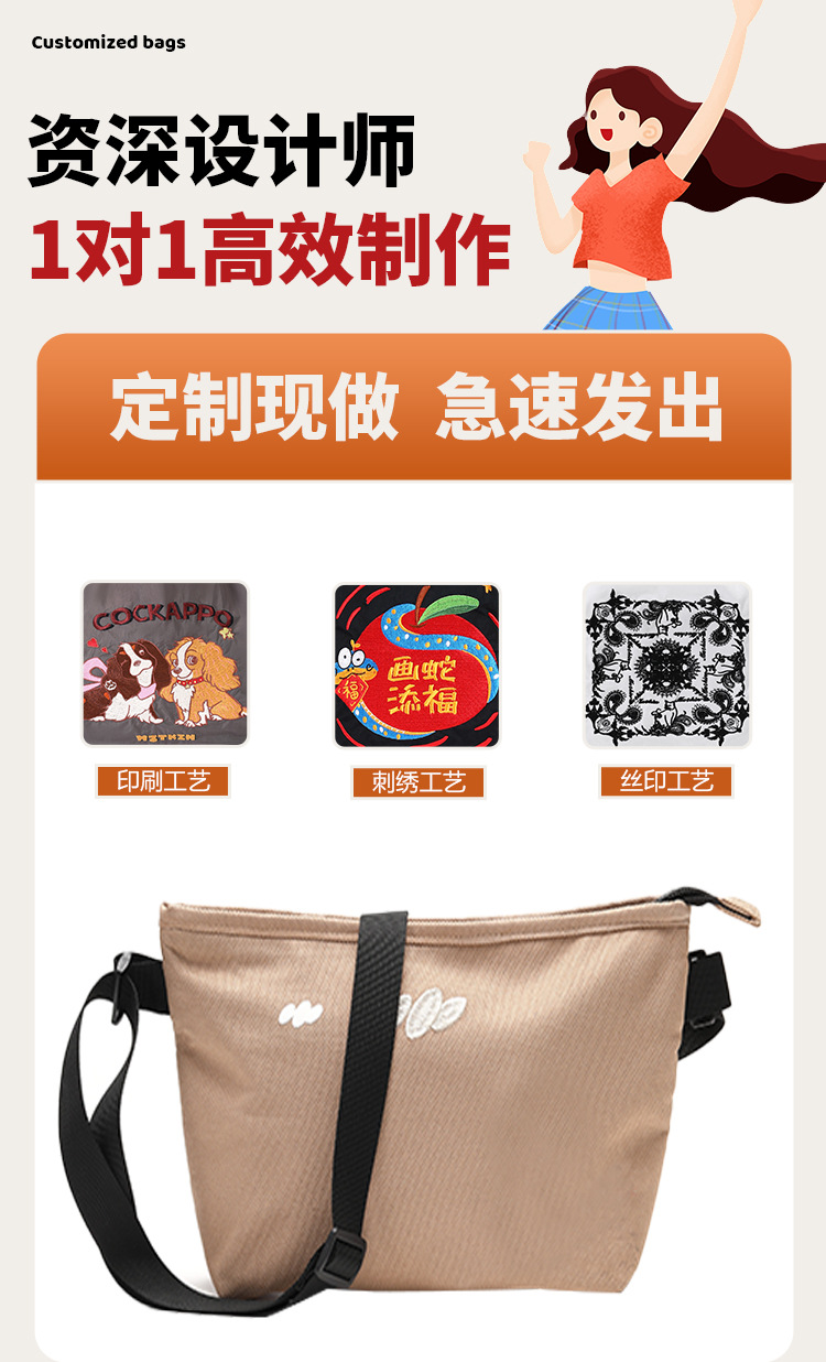 Binghao (Yiwu) Bag Co., Ltd. specializes in customizing all kinds of bags, including logo tote bags and single-shoulder bags pic 3