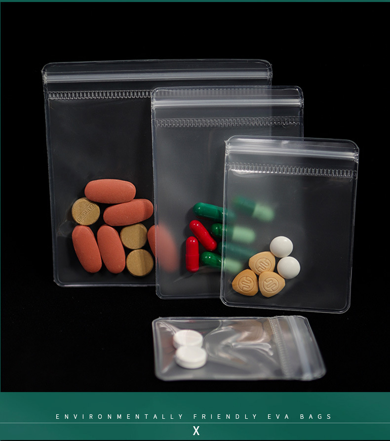 Medicine EVA sealed bag, grain preservation bag, frosted snack and candy storage sealed bag, eva food-grade self-sealing bag pic 23