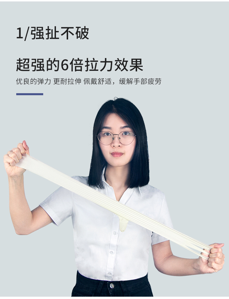 无粉加厚耐用防滑橡胶手套美容院食品厂实验室专用一次性乳胶手套详情8