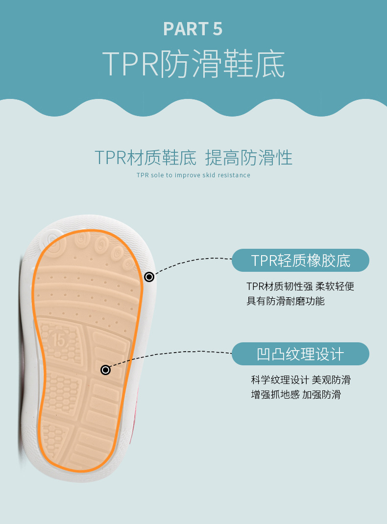 宝宝布凉鞋女夏季婴儿鞋2024新款学步鞋子一岁男婴幼儿布鞋详情8