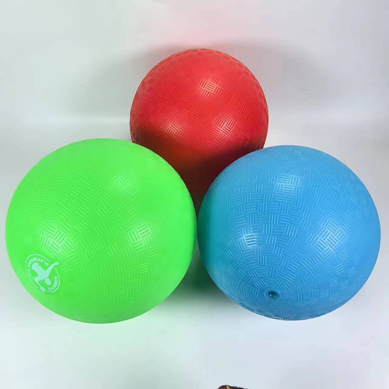 儿童玩具皮球pvc玩具皮球5寸6寸8.5寸克彩虹球操场球详情6