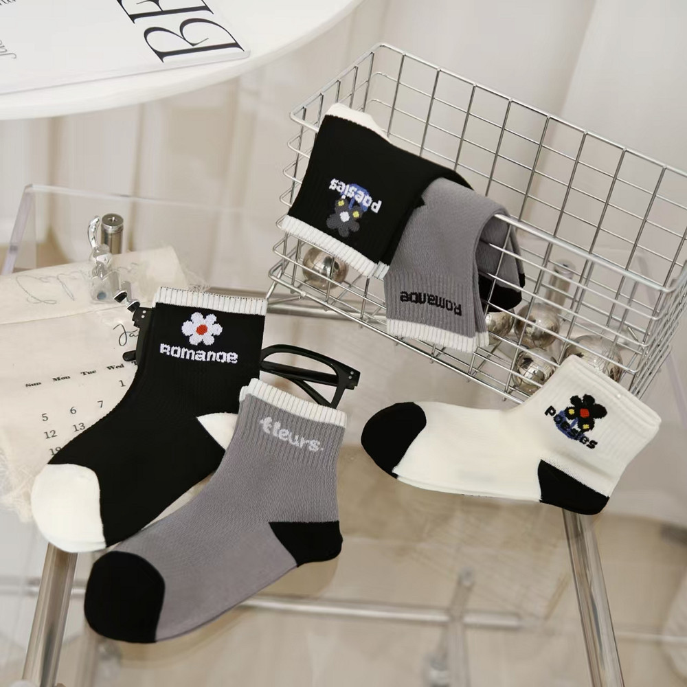 薄棉网眼宝宝袜子男童女童儿童中筒袜男女中筒卡通春夏新款棉袜详情4