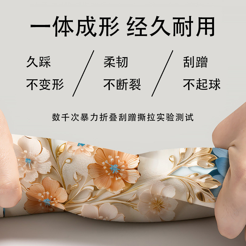 膨胀风3D油画浴室垫家用卫生间进门吸水地垫防滑硅藻泥地垫厕所垫详情4