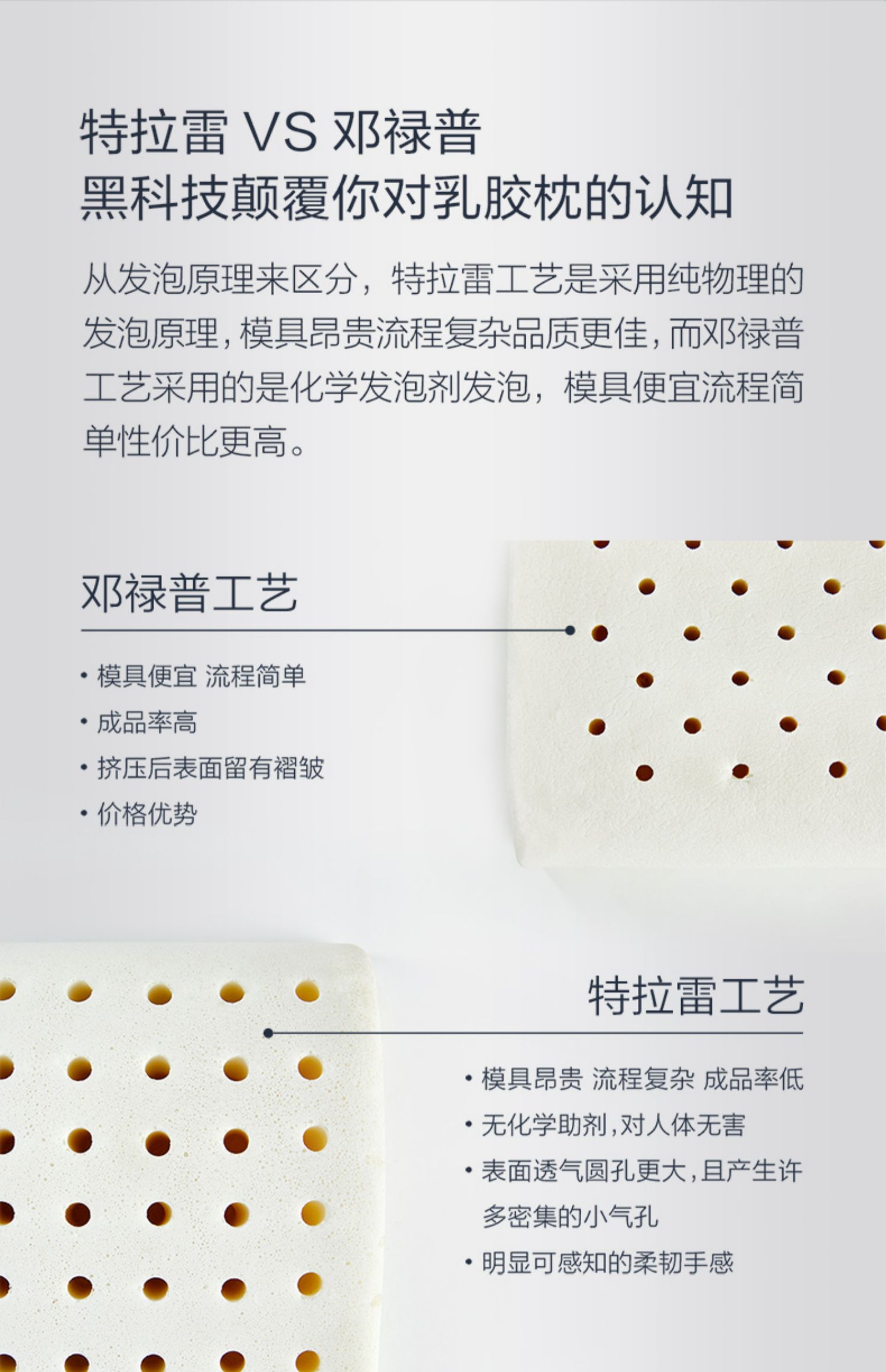 1F3 Trare latex pillow, natural rubber core, super soft, helps sleep, protects cervical vertebrae, wavy pillow, adult pillow pic 11
