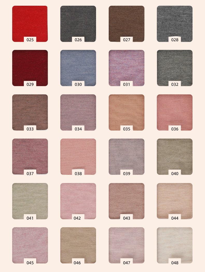 420g腈纶德绒面料加厚AB面德绒弹力面料秋冬保暖内衣打底衫面料详情14