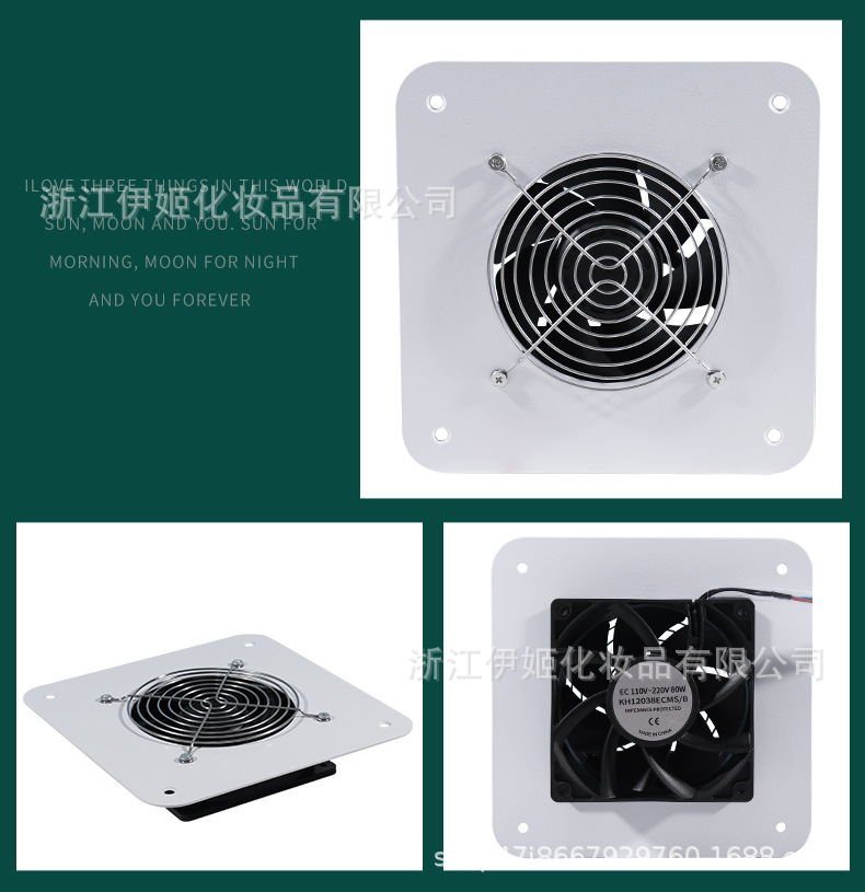 New 100W high-power built-in vacuum cleaner for desktop and countertop, nail care table vacuum cleaner collector, nail art vacuuming pic 18