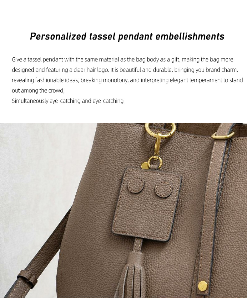 真皮手提包女头层牛皮托特包大容量水桶包真皮女士包包单肩斜挎包详情39