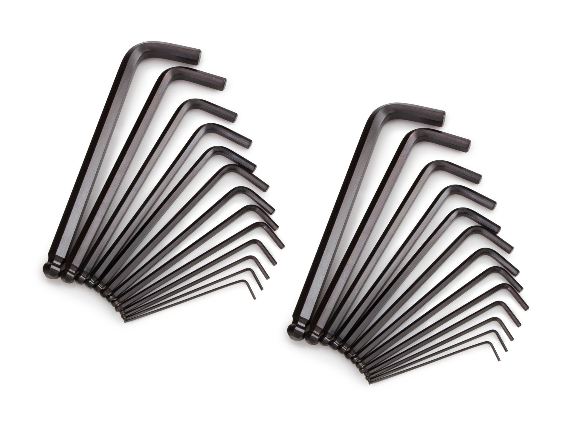 Wholesale 26pc metric and imperial blackened screwdrivers, medium and long manual wrenches, internal hexagonal ball head L-shaped wrench sets pic 6