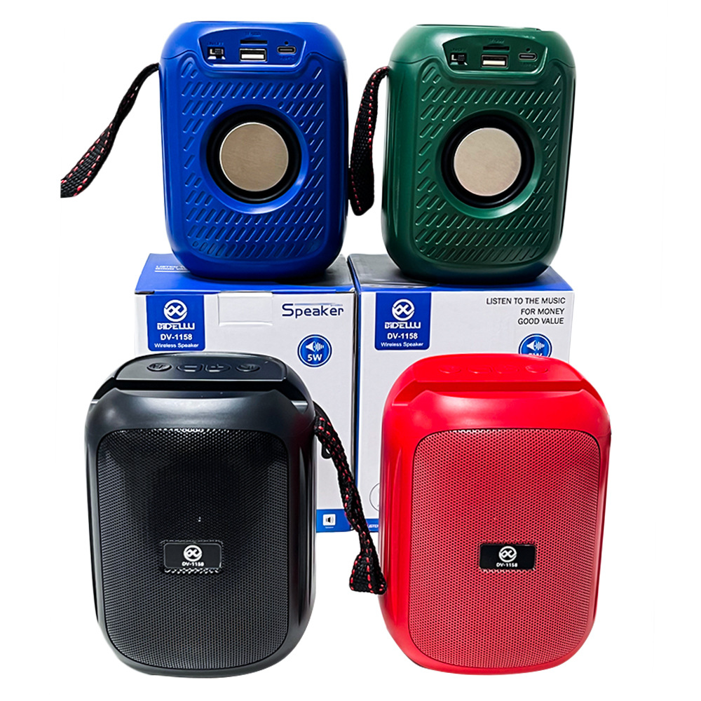 2025 New Bluetooth speaker, small outdoor music player, Cross-border player, improve sound quality, Bluetooth speaker gift pic 8