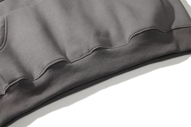 美式街头潮牌ESSENTIALS反光立体字母男女帽衫情侣摇粒绒双帽卫衣详情21