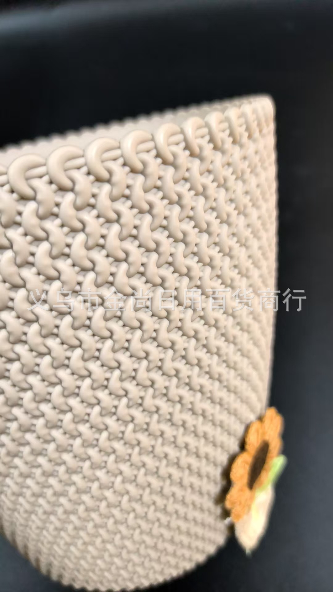 Circular woven storage baskets, basket storage baskets, multi-purpose baskets, small-sized woven baskets wholesale pic 7