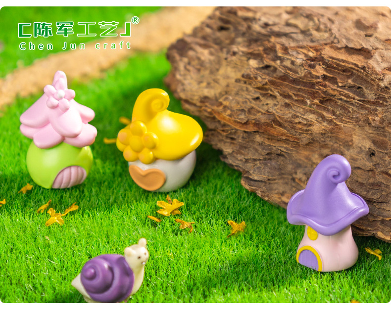 Micro-landscape creative cartoon elf little house gardening landscaping diy decorative accessories mini desktop small ornaments pic 43