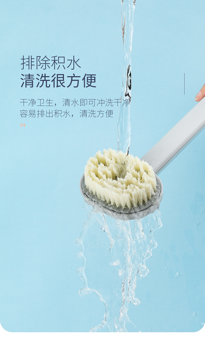长柄洗澡刷软毛日本搓澡洗澡神器沐浴刷子搓背神器无印批发直销详情12