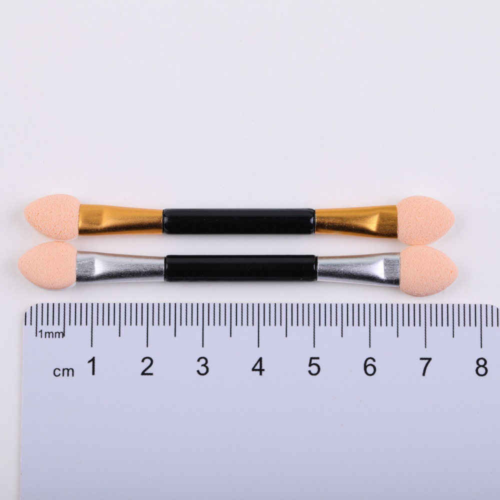 双头海绵眼影棒迷你眼部化妆刷遮瑕棒美妆工具盒装便携迷你一次性详情6