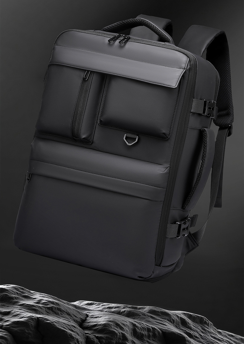 商务出行背包大容量双肩包行李包户外旅行出差通勤登机背包详情2