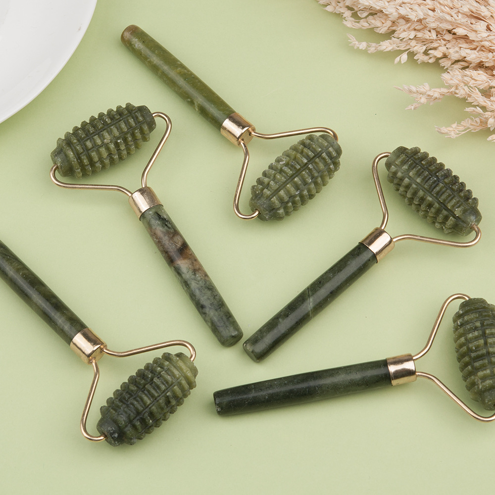 玉石刮痧板滚轮按摩器面部脸部全身经络刮痧按摩工具厂家跨境保健详情12