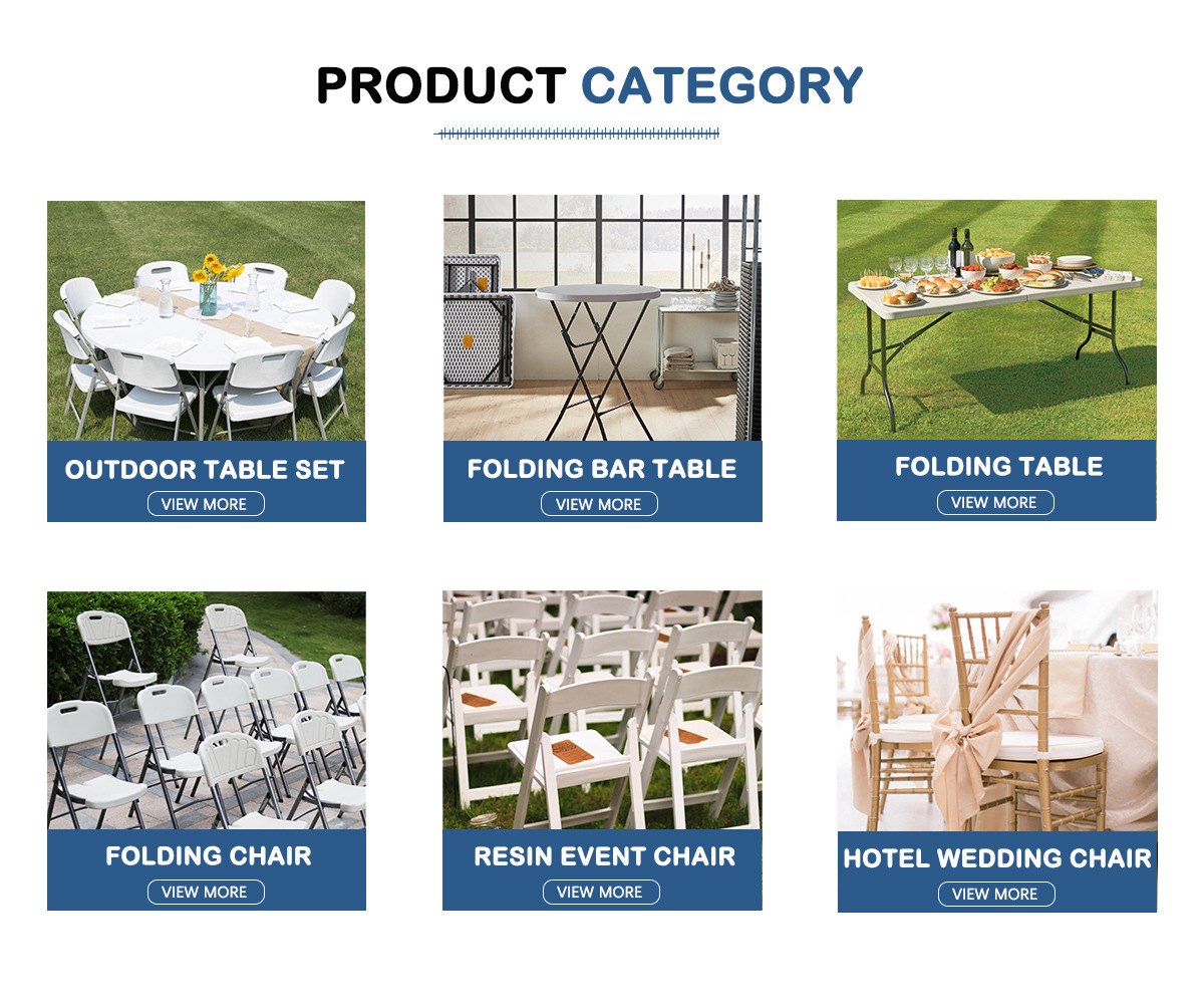 外贸热销便携可折叠桌面塑料桌长方形桌子带提手户外野餐露营聚会详情24