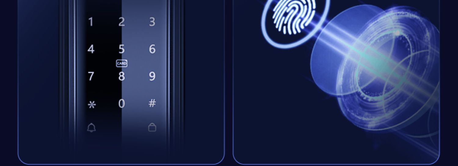 Fully automatic fingerprint lock, household anti-theft door, facial recognition smart door lock, visual cat eye, electronic password, facial recognition lock pic 17