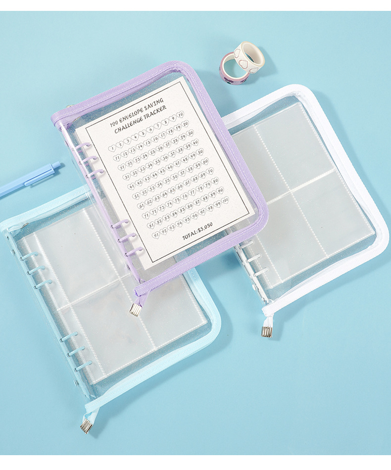 Couple 100-day Savings Challenge: Storage Bag, two-in-one beach bag, Digital storage bag, Tableware, Cross-border pic 13