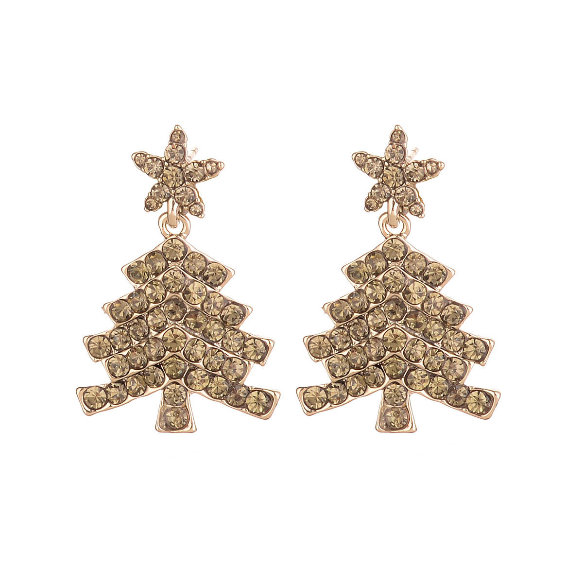 Christmas-themed earrings, fashionable, creative and exquisite, new European and American style, simple and light luxury, autumn and winter earrings wholesale pic 20