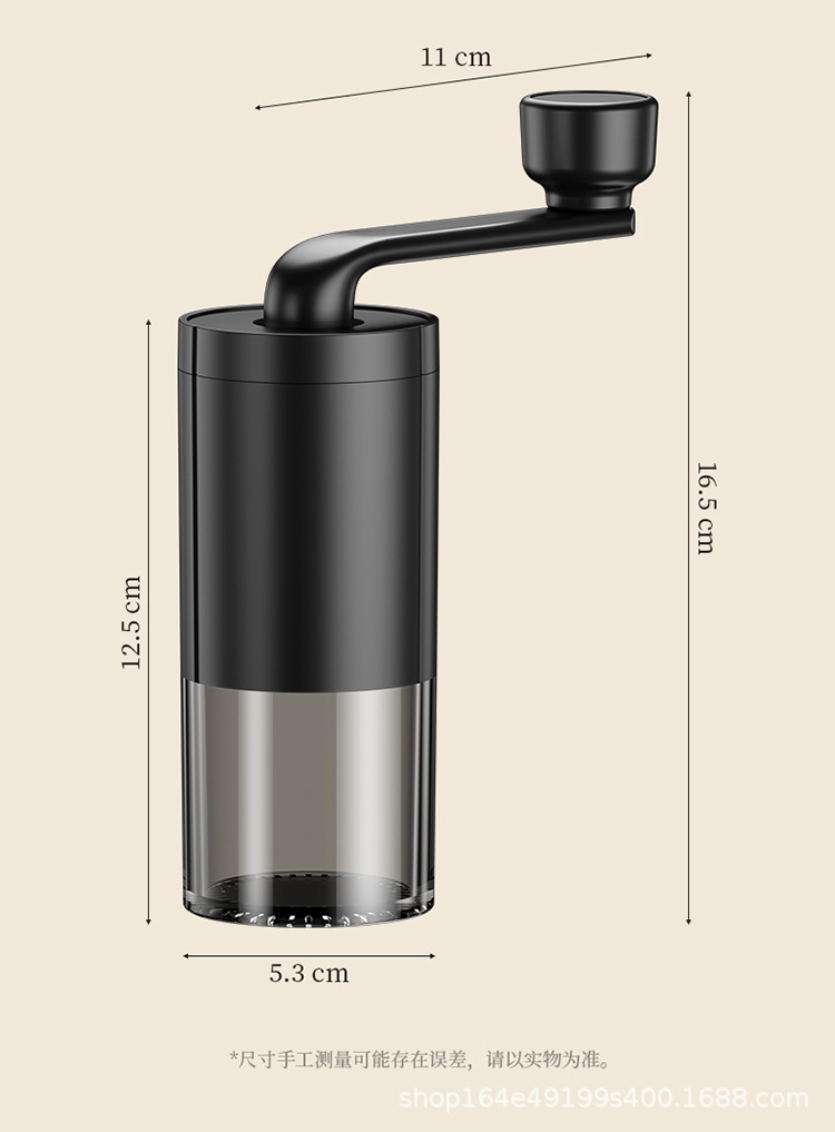 手摇磨豆机咖啡豆研磨机咖啡手动磨粉手冲器具手磨咖啡机小型家用详情18