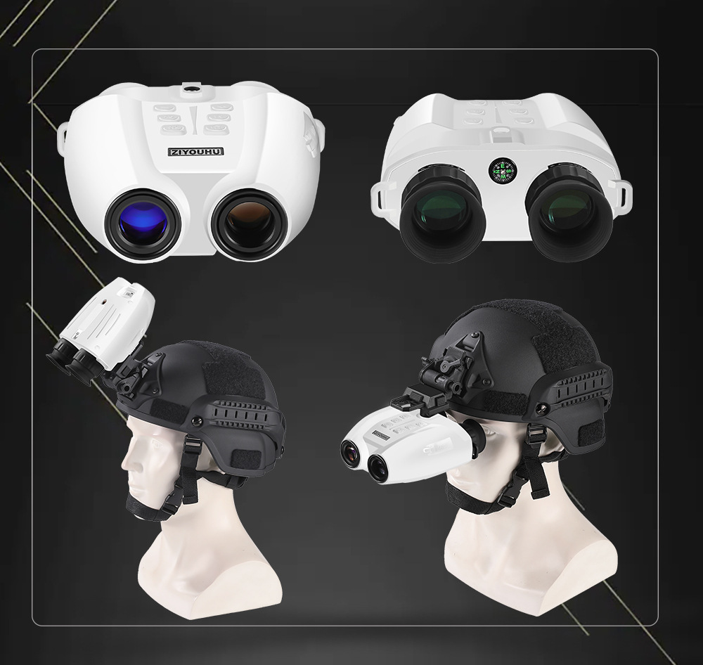 ZIYOUHU PVS-32 High-definition Night Vision device - Nighttime head-mounted Digital Infrared helmet - Head-mounted binocular night vision device pic 23
