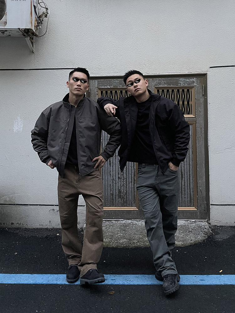 GTAL three-proof flight jacket cotton-padded jacket for men, spring tough guy outfit, American work jacket, thickened warm cotton-padded jacket pic 5