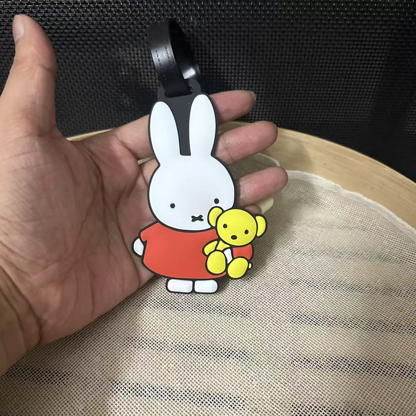米菲兔卡通动漫行李牌旅行箱登机牌包包挂件可爱标识牌工艺品礼品详情5