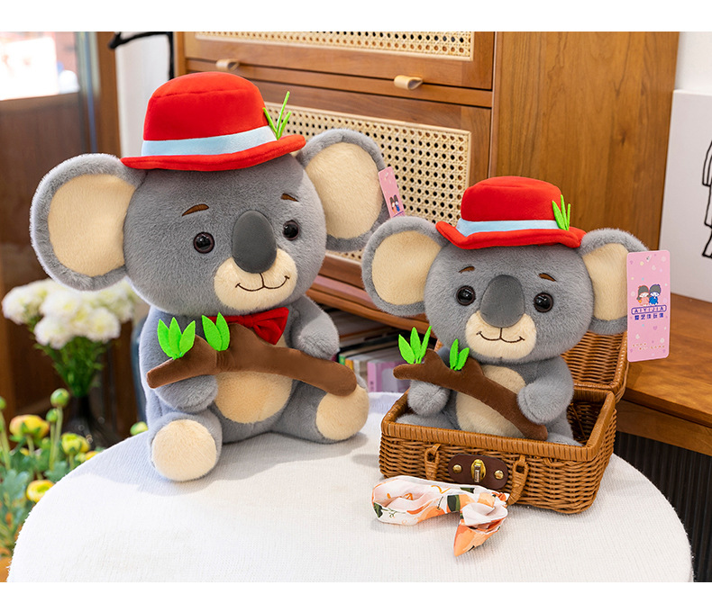 新款考拉公仔毛绒玩具可爱卡通树袋熊玩偶抓机娃娃送女生礼物娃娃详情13