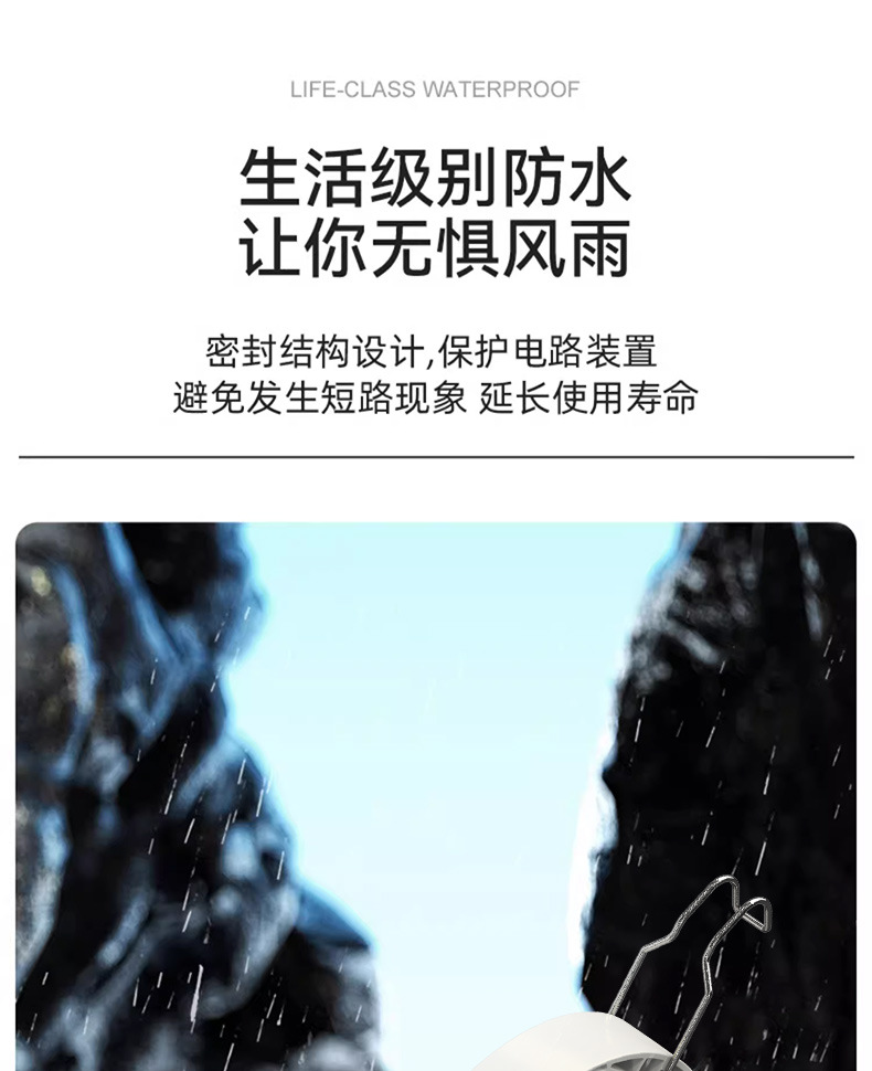 跨境爆款太阳能灯户外露营灯超长续航强光摆摊便携式充电照明灯营详情18