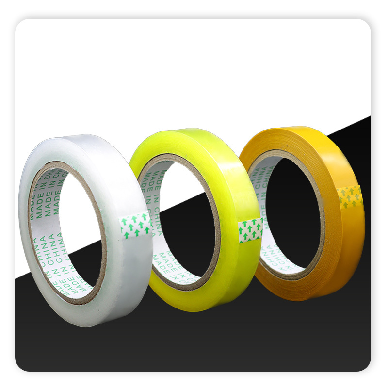 High-viscosity transparent narrow tape, 2 cm wide, 1.2-2.4 cm wide, small-sized sealing and sealing tape, whole box wholesale pic 12