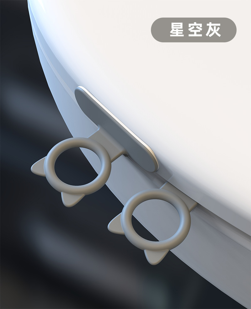 新款硅胶马桶提盖器掀开器马桶盖翻盖神器掀盖器提手门柜拉手详情17