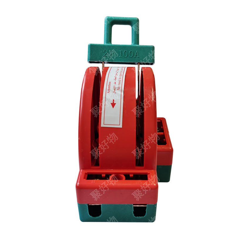 Two sets of battery switching and conversion switch for electric vehicles, dual power switching and conversion, detachable to open 2P/3P knife switches pic 3