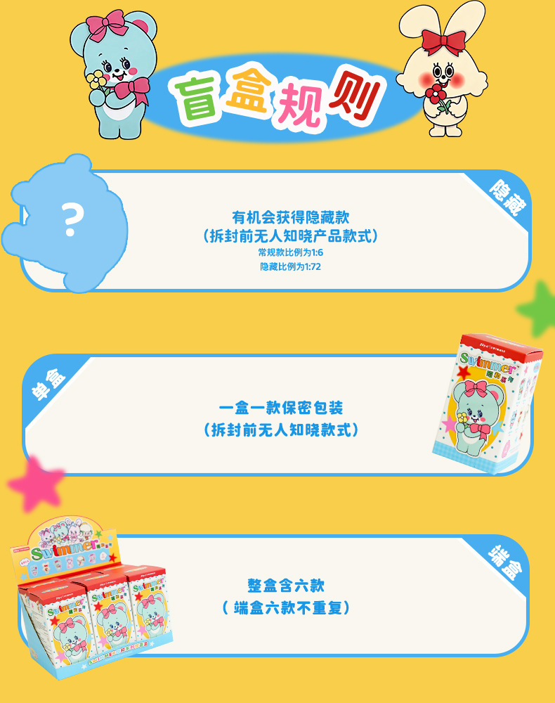 swimmer昭和系列盲盒可爱公仔摆件车载桌摆潮流手办玩具创意礼品详情10