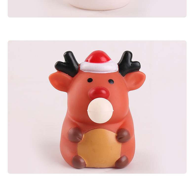 圣诞节整蛊恶搞吐泡泡发泄玩具解压捏捏乐减压神器搪胶tpr挤压详情9