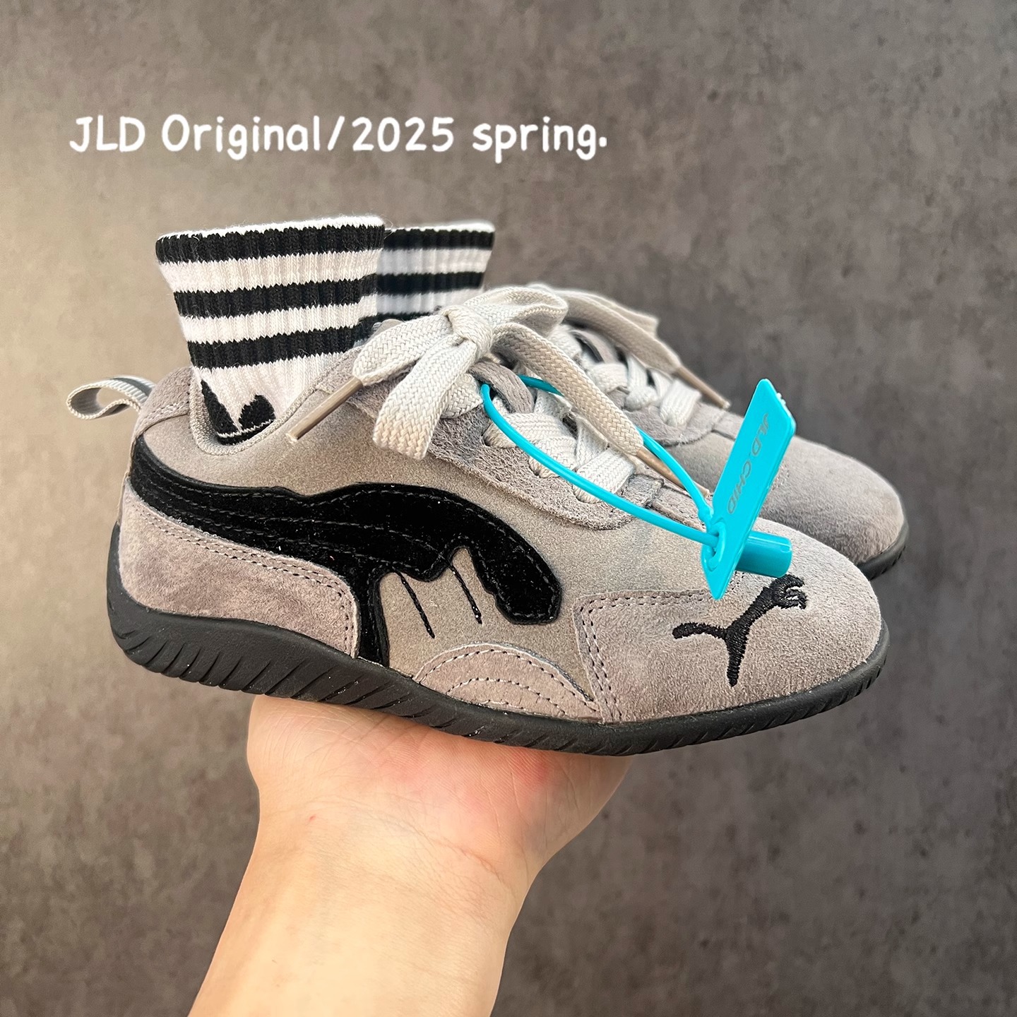 2025年夏季新款磨砂儿童休闲运动鞋男女童运动鞋德训鞋休闲鞋板鞋详情8