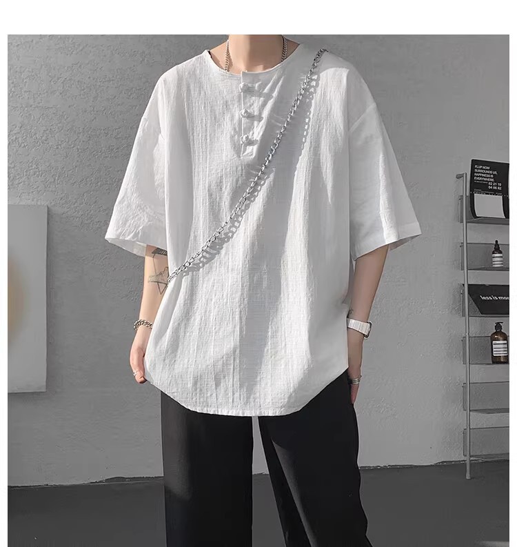 Customized Chinese-style loose Tang T-shirt super factory in Kingston, Washington, USA, based on your provided samples pic 8