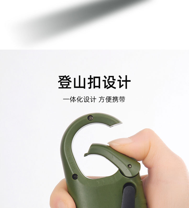 Solar-powered hand-cranked flashlight, multi-functional camping power supply, emergency led emergency light, outdoor lighting, power generation flashlight pic 5