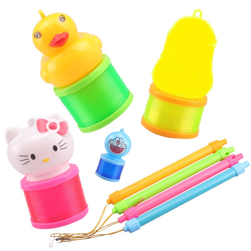 Luminous rainbow circle small lantern toys, new and unique cartoon lantern rainbow circle street stall wholesale supply pic 5