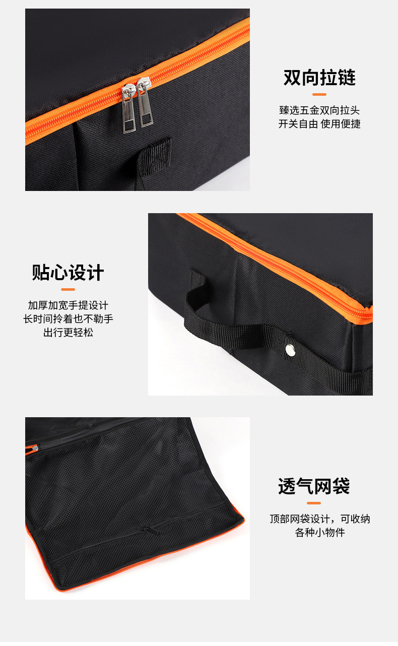 Rongka Pet Cross-border Waterproof foldable Travel Cat Toilet, Portable mobile Cat Litter box, large capacity, simple and portable cat litter box pic 8