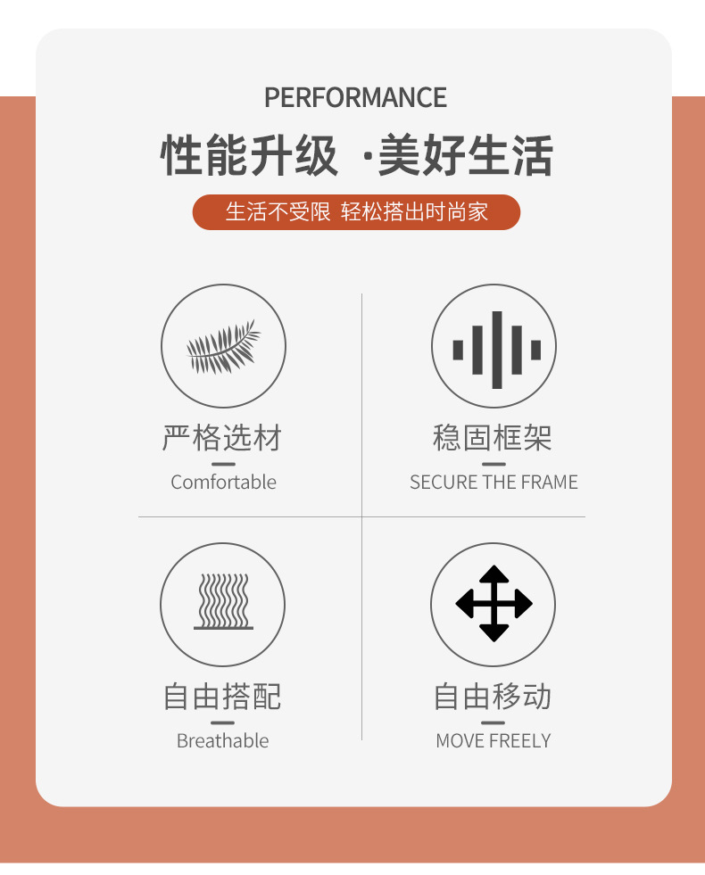 Cross-border supply, living room, mobile small coffee table, corner table, study, computer desk, writing desk, sofa, U-shaped side table pic 18