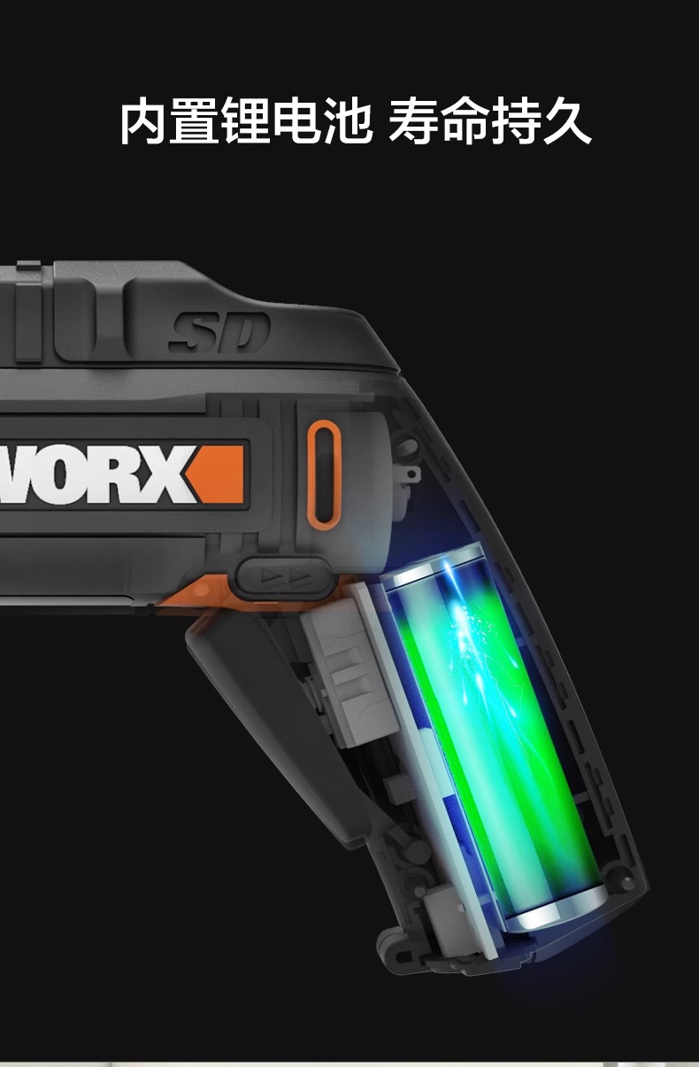 Vickers Gun Electric Screwdriver wx255.4 Lithium battery small mini household rechargeable multi-functional electric screwdriver pic 11