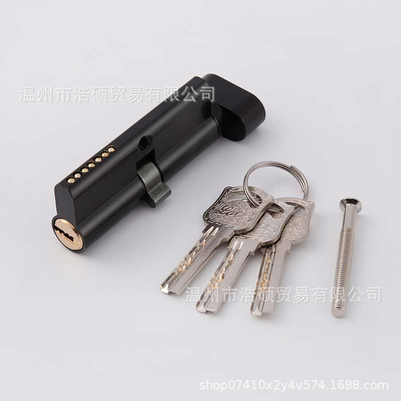 小70锁芯通用型锁心室内房间门木门家用门锁配件老式执手锁具全铜详情12
