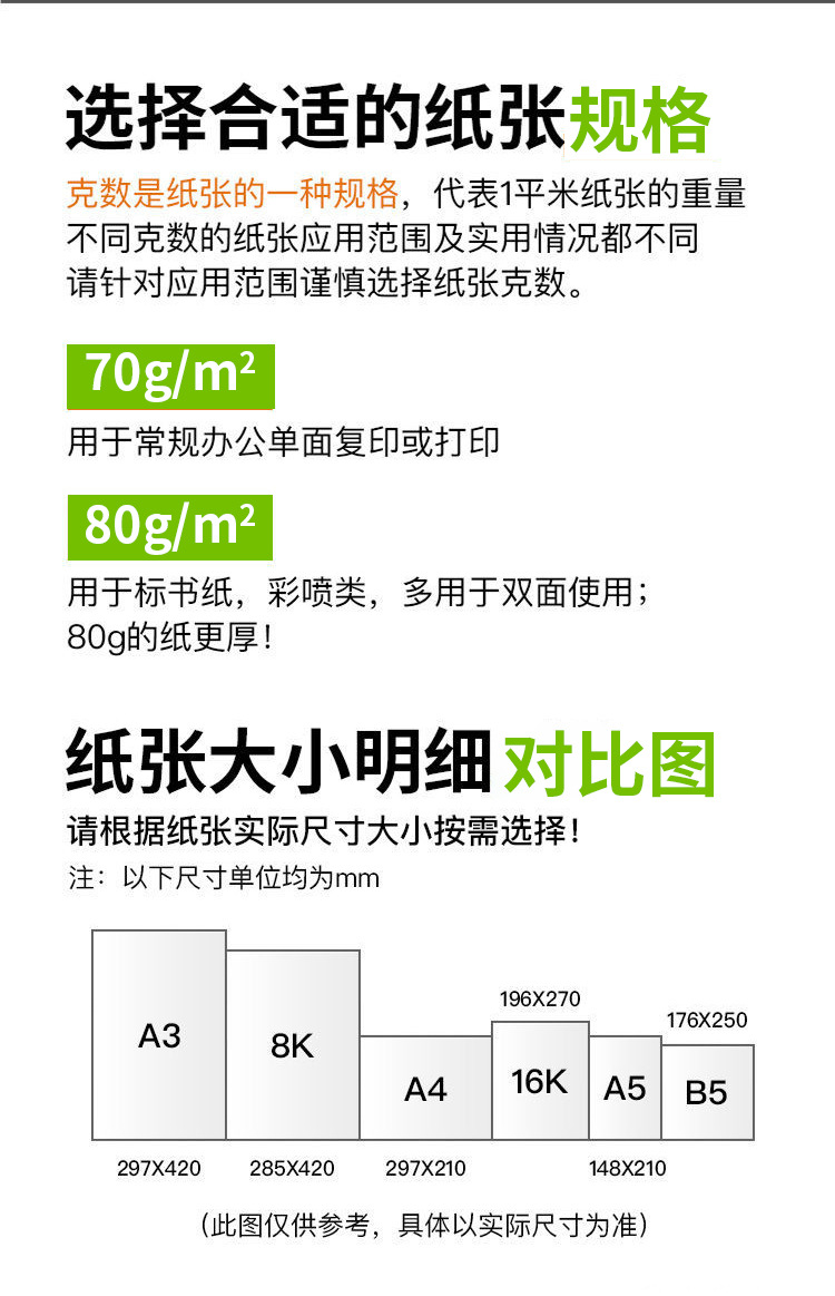 特价a4纸整箱电商引流款70克a4打印复印纸80g草稿纸办公用纸包邮详情13