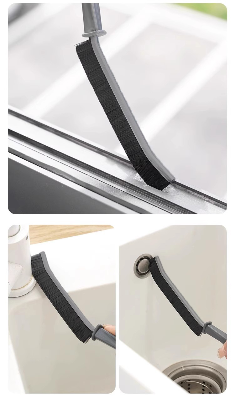 Long strip gap brush, dead corners, window gaps, grooves, dust brush, cleaning tile crevices, multi-functional brush, bathroom cleaning brush pic 6