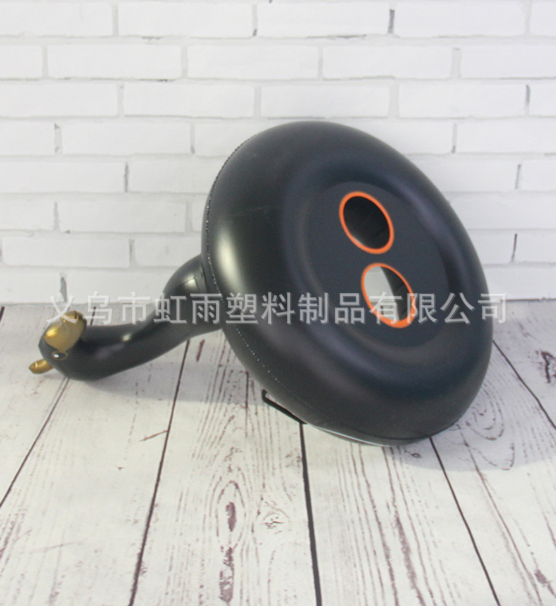 扶手黑天鹅水上充气儿童玩具座圈带翅膀防侧翻游泳圈婴儿坐圈批发详情11