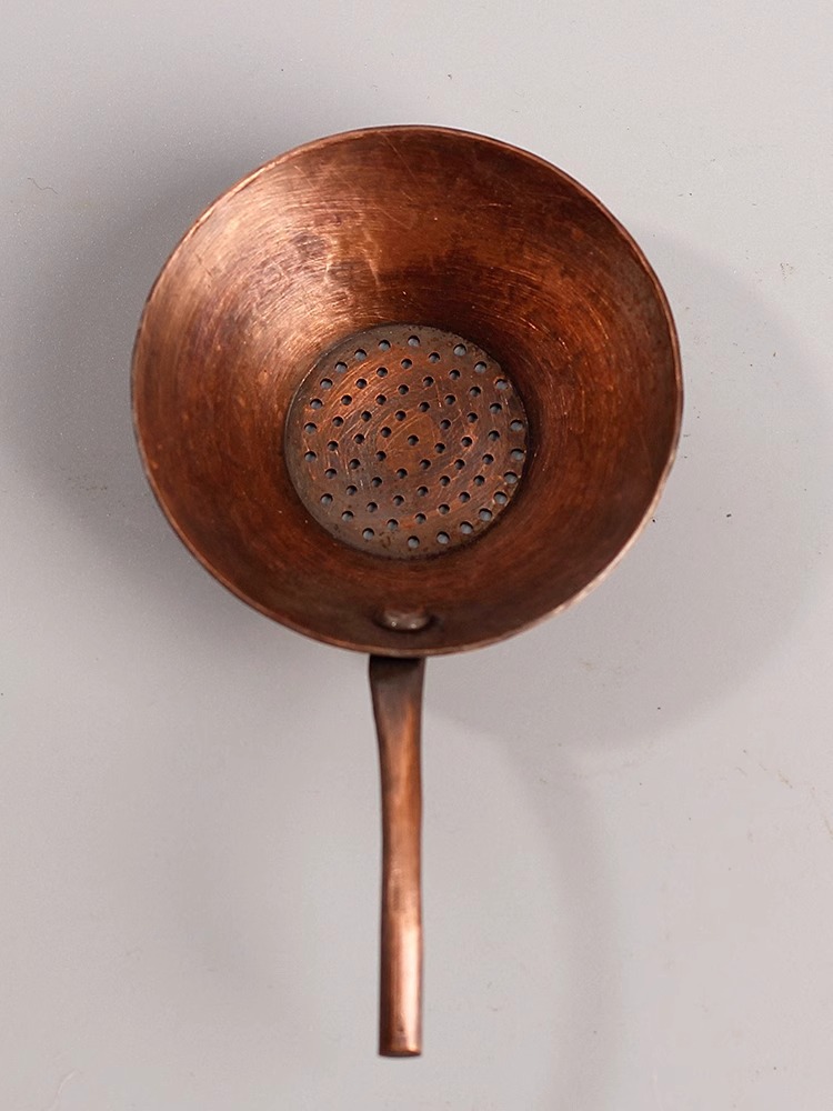 Copper strainer, stainless steel filter screen, kitchen wonder, water-draining wonder, durable and rust-proof pic 3