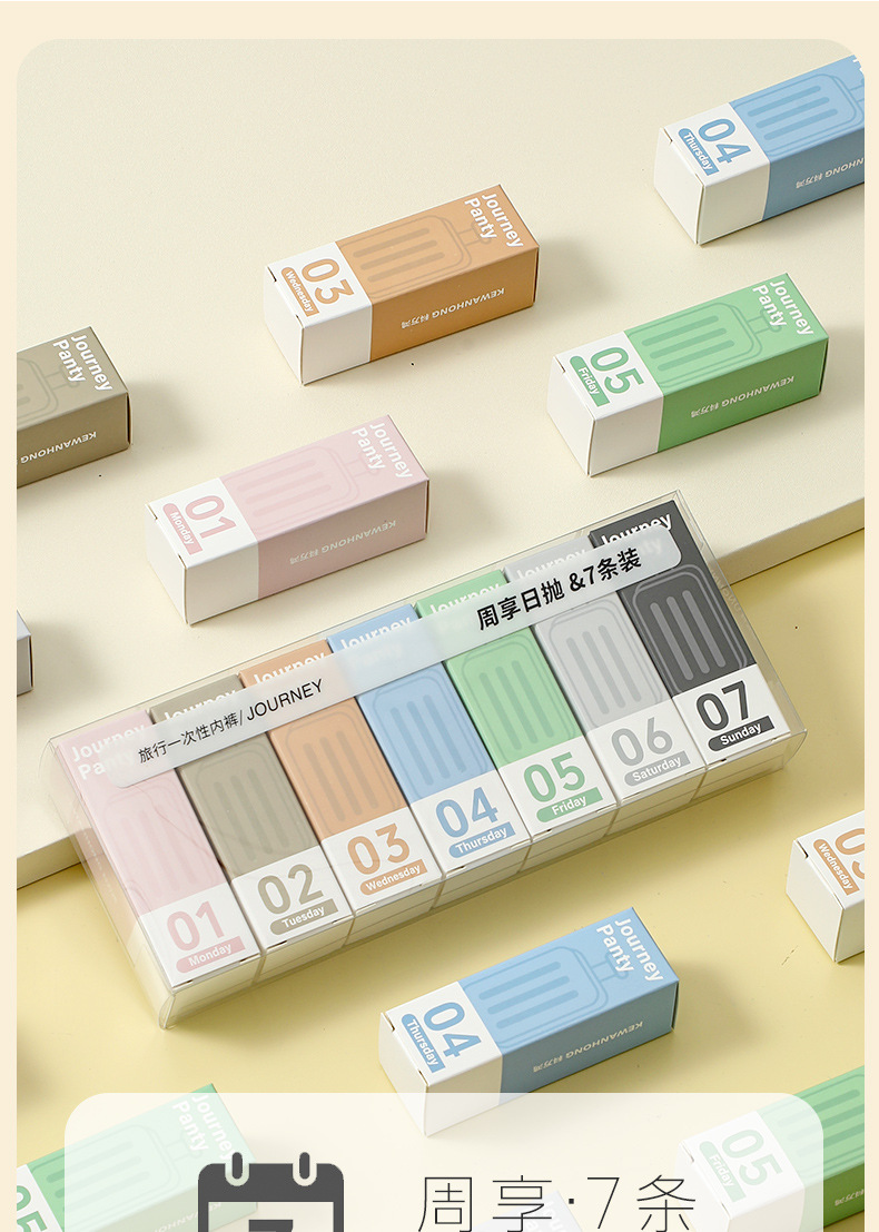 一次性内裤女出差旅行短裤产妇经期日抛裤大码独立包装产后专用详情1